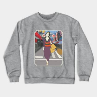 Ameyoko Geisha Crewneck Sweatshirt